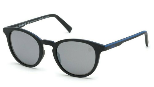 Occhiali da sole uomo polarizzati Timberland rotondi occhiale neri e a  specchio | eBay