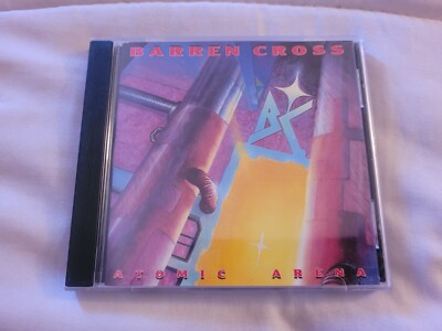 Barren Cross  Atomic Arena 1988 Enigma Christian Rock Heavy Metal Music CD 
