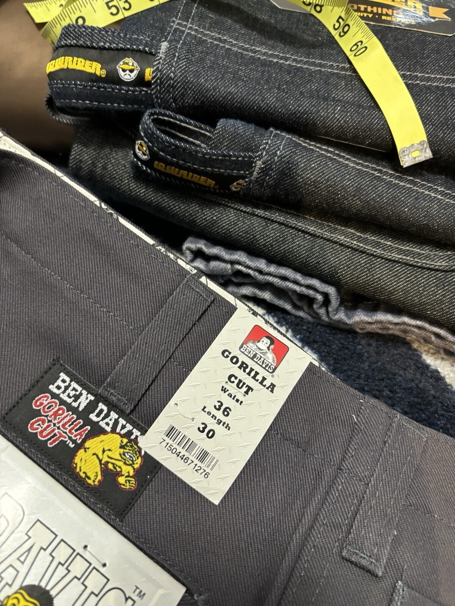 Vintage Ben Davis Gorilla Cut Baggy Wide Deadstock 36x30