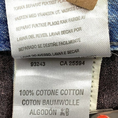 Jeans Diesel Industry tinto in cravatta uomo 34 jeans dritti slim denim invecchiato - Foto 14 di 16