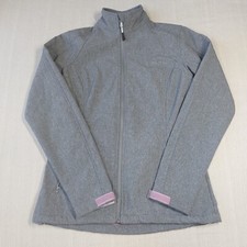 Magellan Jacket Womens Size Small Gray Full Zip Closure Faux Fur Outdoor
