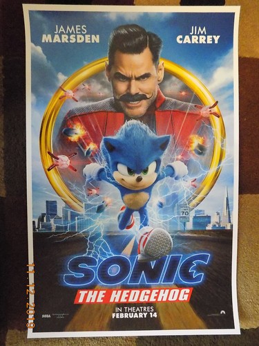 Sonic the Hedgehog 11" x 17" Collector's Movie Poster ( T2 ) - Picture 2 of 5