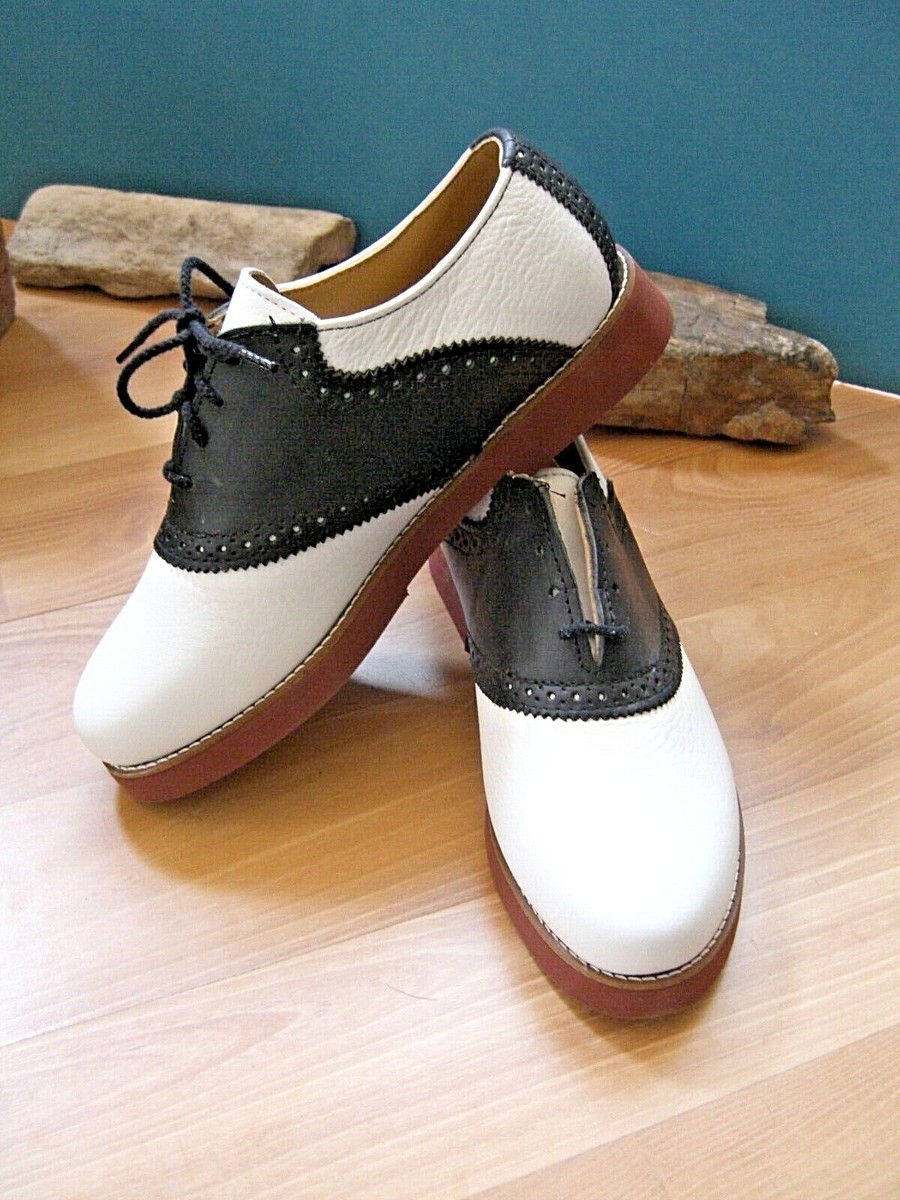 90's Vintage Black/white Eastland Saddle Shoes USA made | eBay