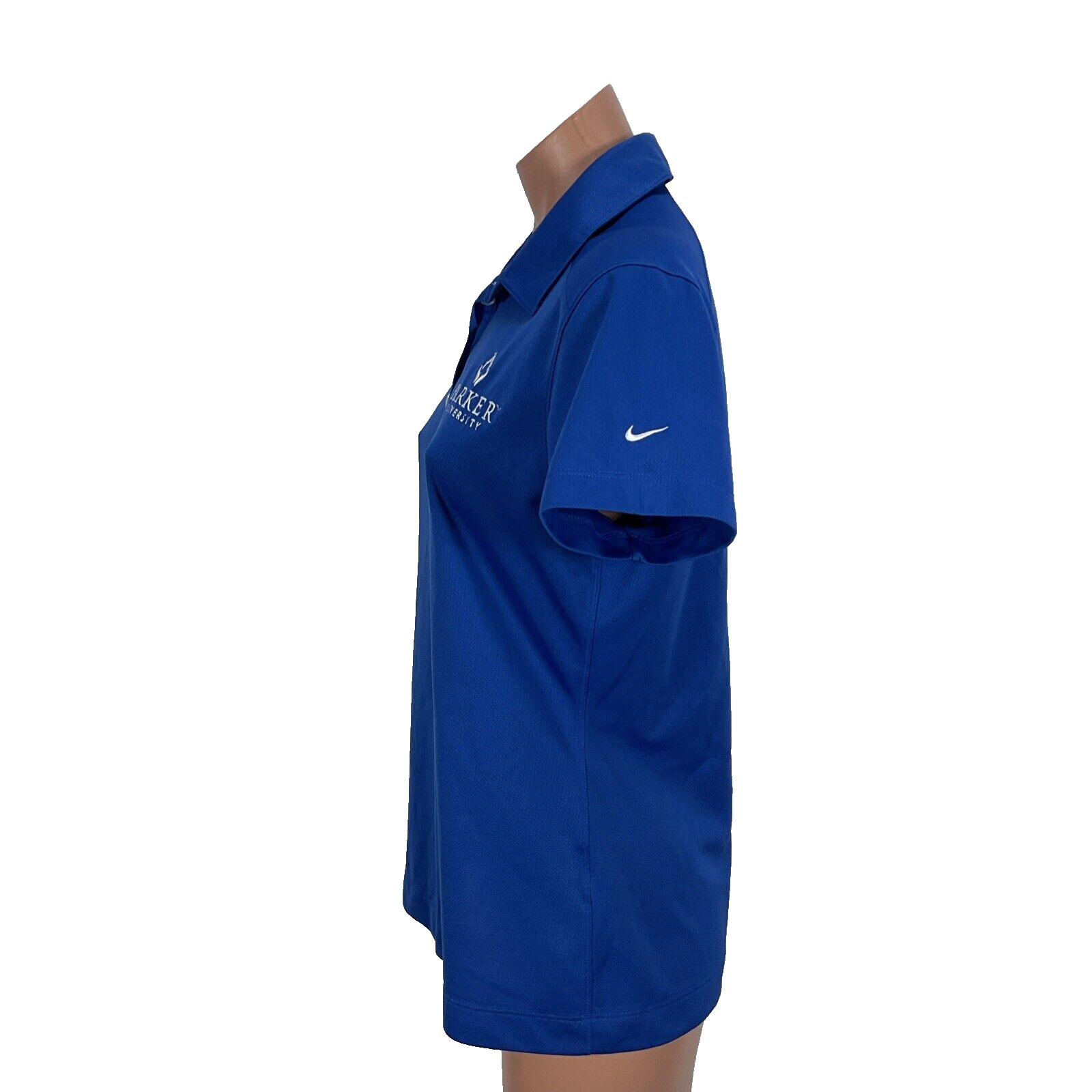 Nike Golf Dri-Fit Polo Shirt Womens M Parker University Bright Blue