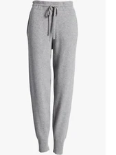 Nordstrom GREY XXL  27% cashmere 63% wool sweater blend jogger pajama women