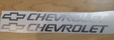 Silver Chevrolet Chevy X 2 Vinyl Decal Sticker Car Auto Window Racing Bowtie Silver Chevrolet Chevy X 2 Vinyl Decal Sticker Car Auto Window Racing Bowtie