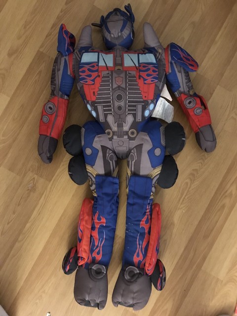 optimus prime plush toy