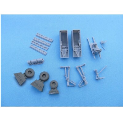 OV-10A Bronco. Wheel bays (ICM) Metallic Details MDR48160 Scale model kit 1:48