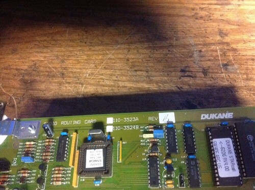 Dukane Audio Routing Card 110-3524B Rev-B - Picture 2 of 6