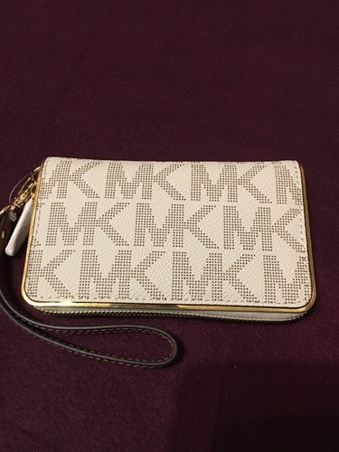 NIB NWT Michael Kors Large Flat Multifunction Phone Case 34H5GVPE3B $108 - Picture 4 of 5