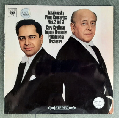 Tchaikovsky Piano Concertos Nos. 2 and 3 Vinyl LP Schallplatte CBS BRG 72385