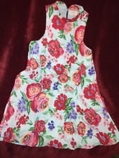 ^EVERLY BRAND women's SMALL    HIGH NECK   LINED SHIFT  KNEE LENGTH   pre-owned