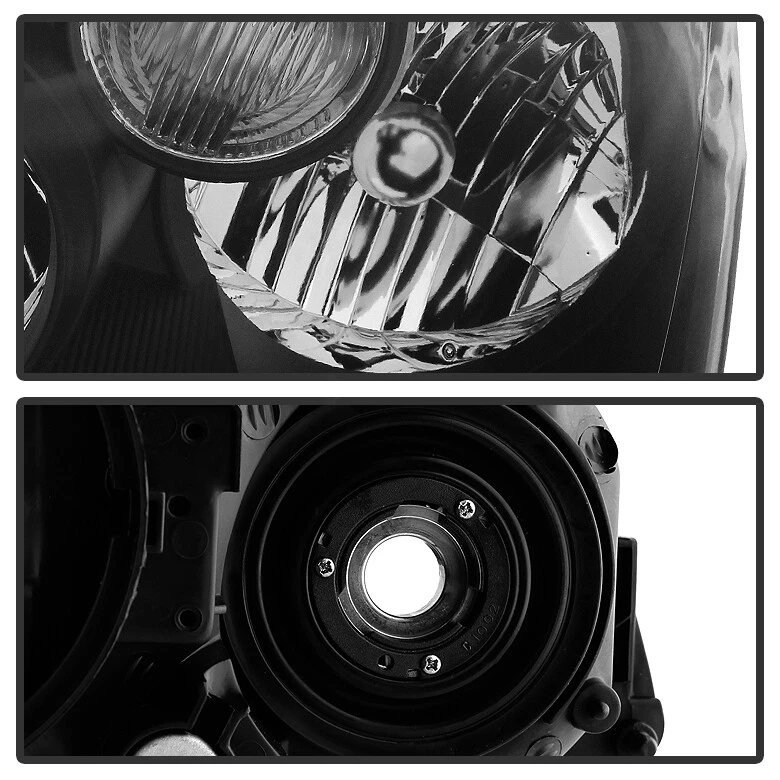 Faros halógenos Altima 2005 2006 bisel negro izquierda+derecha 05-06 Foto 4 de 4