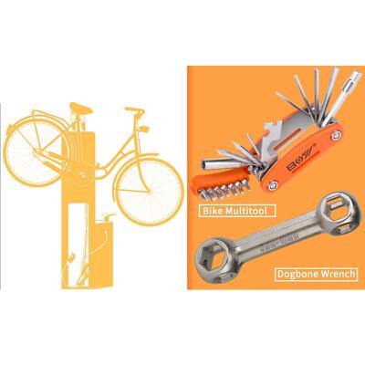 20-in-1-Fahrrad-Multitool, Fahrradreparaturwerkzeug für die Notfallwartung