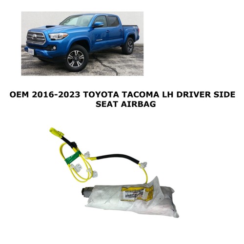 2016 2017 2018 2019 2020 2021 2022 2023 Toyota Tacoma left side seat airbag