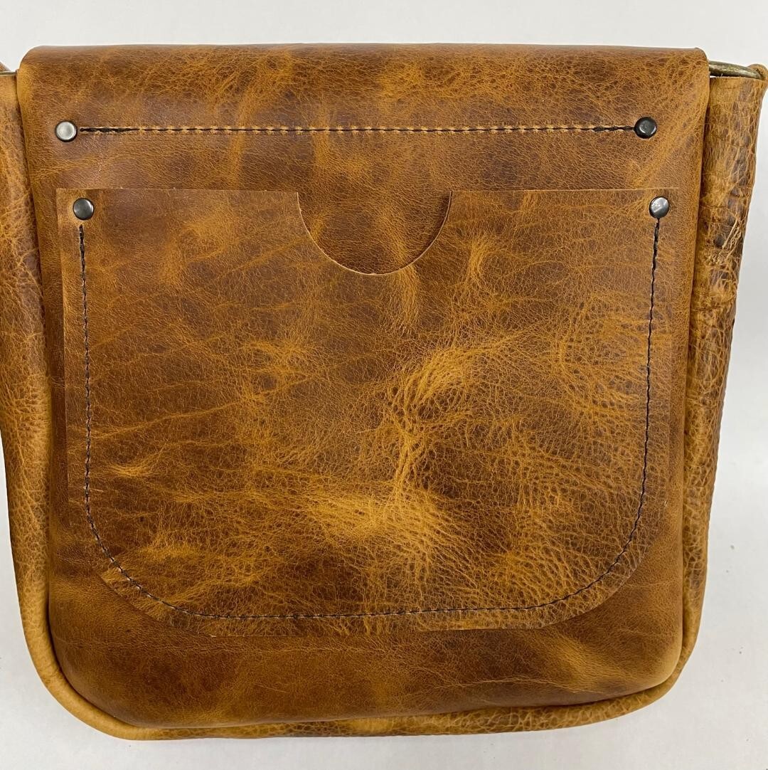 AMERICAN BISON LEATHER BUFFALO MUZZLELOADER POSSIBLES BAG US MADE FREE