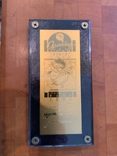 Florida Marlins Ultragold 24kt Opening Day Ticket COA new