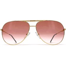 Vintage Ferrari F43 Sunglasses - Rare - 90's Italy - Medium - Original - Gold