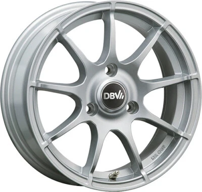 Winterräder komplett smart 451 DBV Bali silber Alufelgen Wintereifen Falken ABE - Bild 1 von 4