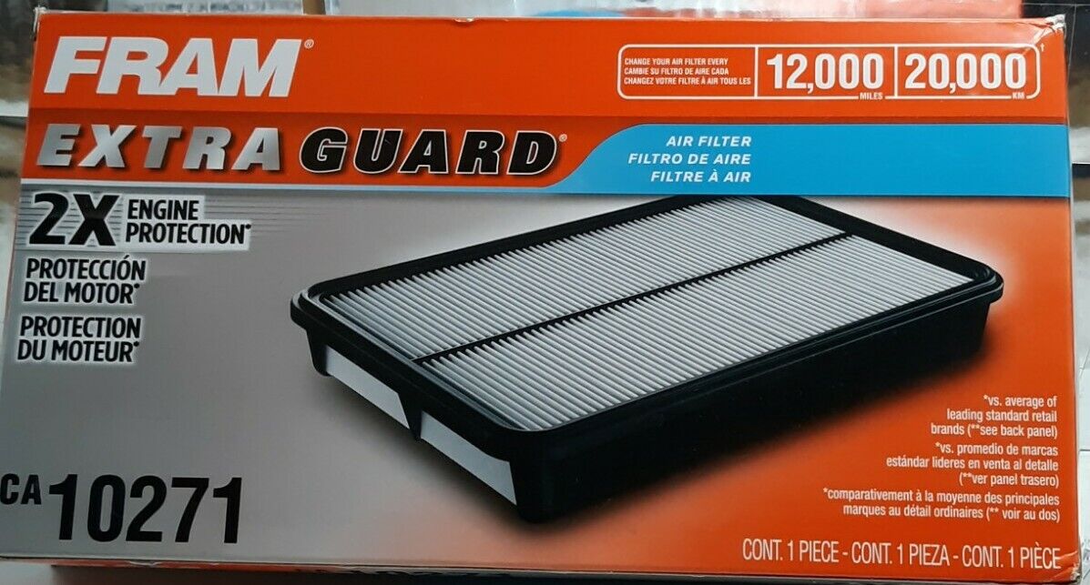FRAM Air Filter-Extra Guard CA10271 Easy Install  Increase hp and acceleration 