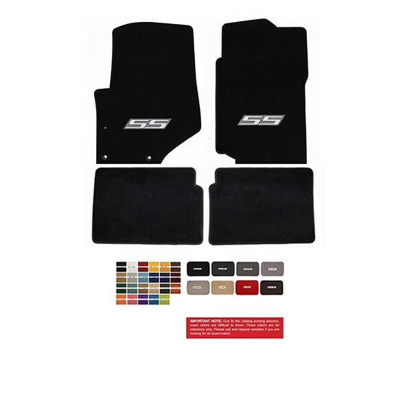 196487 El Camino Carpeted Floor Mats Embroidered With "SS" 4 Piece Set eBay