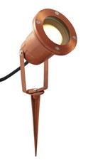 Copper Garden Spike Lights Adjustable Outdoor Spotlights IP65 GU10 ZLC085S