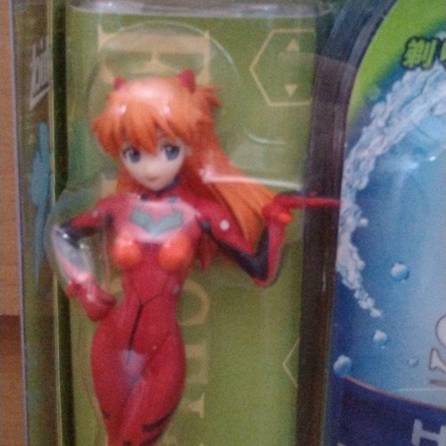 Schick HYDRO 5 Evangelion Campaign Limited Asuka Rei 2 figure set with stand - Picture 6 of 7