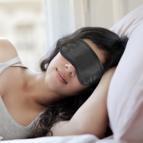 16Pcs Disposable Eye Mask Polyester Miss Light Blocking Sleep Protector - Picture 9 of 12
