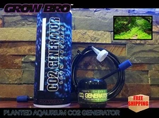  CO2 Generator System For Planted Aquariums To 40 Gallons Organic Bio Safe