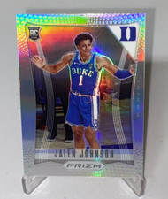 2021-22 Prizm Draft Picks Jalen Johnson RC Rookie Flashback Silver Prizm #10