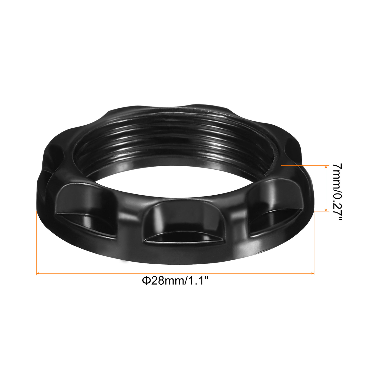 E12 Light Socket Ring, 3 Pack Lamp Shade Holder Ring for Light Fixtures