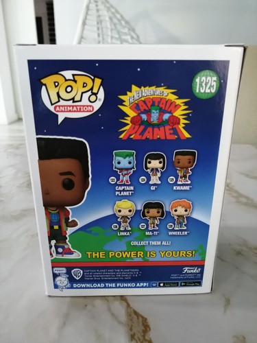 Funko Pop Captain Planet. Kwame #1325 - Imagen 3 de 7