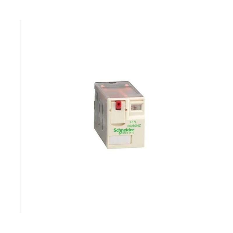 Relais Miniature Schneider RXM2AB1E7 - 2 Contacts 48V AC - Neuf D'origine France