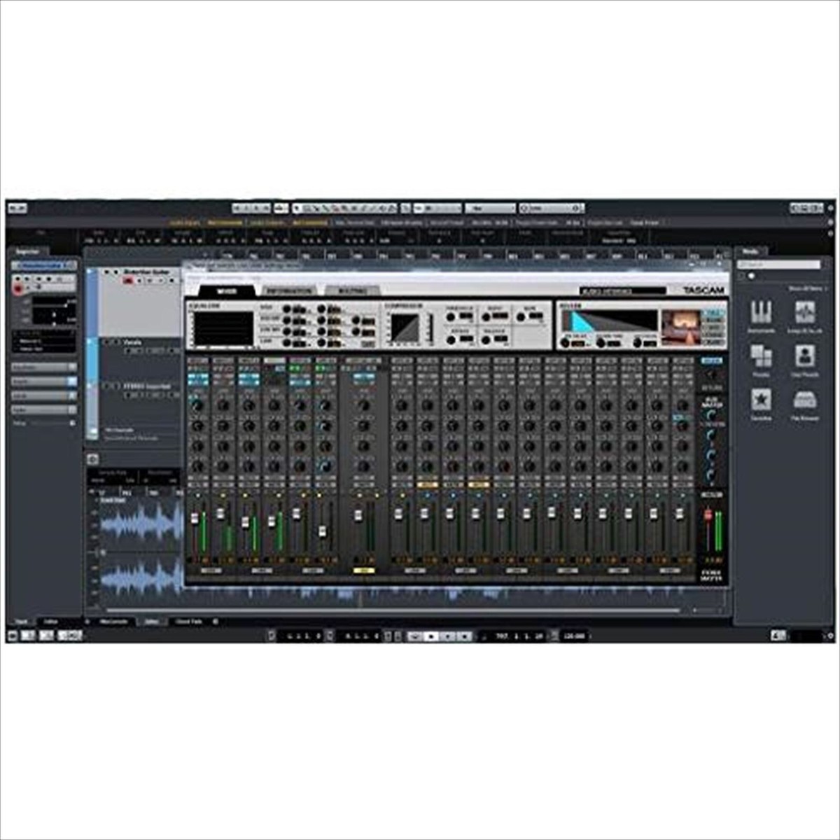 TASCAM SERIES 102i USB audio 2OUT 24bit 192kHz Hi-res MIDI
