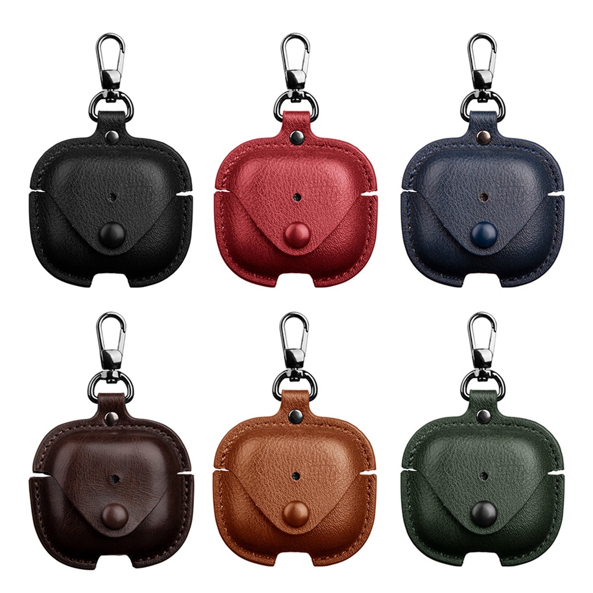 For AirPods 4th Gen 2024/Pro 3 2025/AirPods Leather Case with