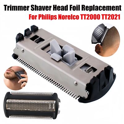 1x Ersatz Scherfolie Rasierkopf für Philips Norelco TT2000 TT2021 Trimmer