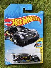 Hot Wheels ‘16 Cadillac ATS-V R Black No.1 HW Legends Of Speed 🏁