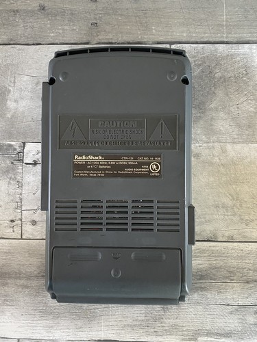 Grabadora de casete de escritorio RadioShack CTR-121 VOX con cables de control de aire acondicionado y grabación - Imagen 7 de 11