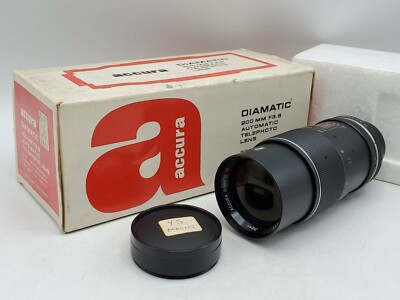 Accura Diamatic YS 200mm F3.9 Telephoto Prime Lens for YS Mount SLR Cameras