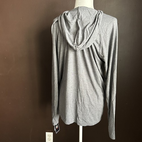 NFHS Santiago Sharks Womens size Large Hoodie Long Sleeve Shirt Top Gray New - Picture 2 of 3