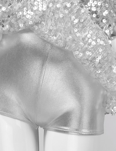 UK Kids Girls Glitter Sequin Dance Leotard Dresses Top with Skirt Set Dancewear - Picture 117 of 256