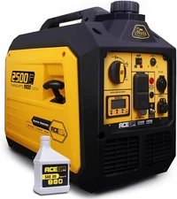 ACEUP 2,500-W Super Quiet Portable Gas Powered Inverter Generator, Lightweight