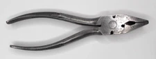 Kraeuter & Co. USA Made 1841-6-1/2 Lineman Combination Pliers Diamond Grips R5