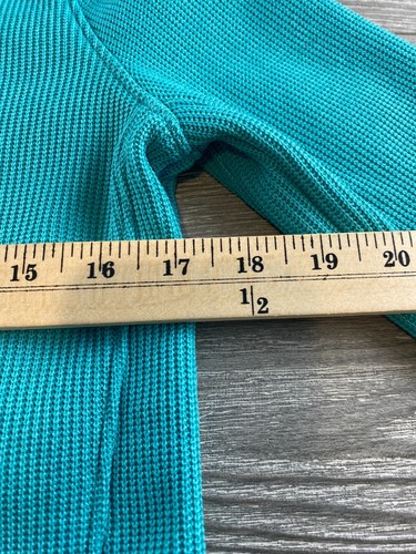 Spyder Girls Endure Stryke Knit Full Zip Jacket Teal Size XL (18) Long Sleeves - Picture 7 of 9