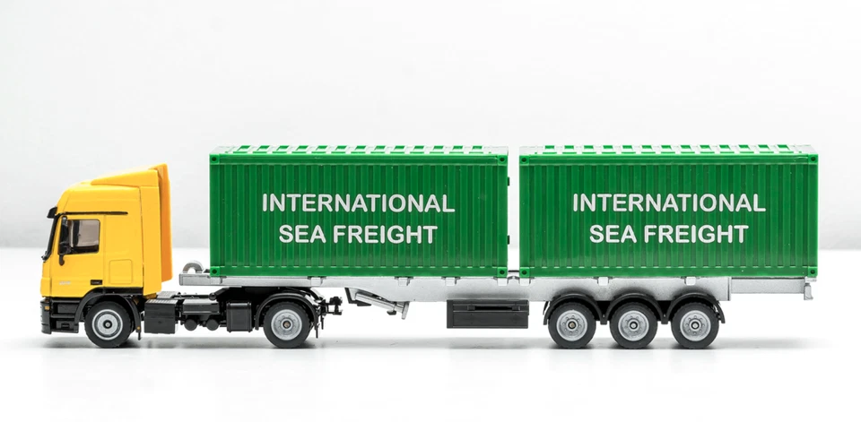 Camión Mercedes Actros 2048 con semiremolque Porta-contenedor (Escala 1:50) Siku - Imagen 2 de 4