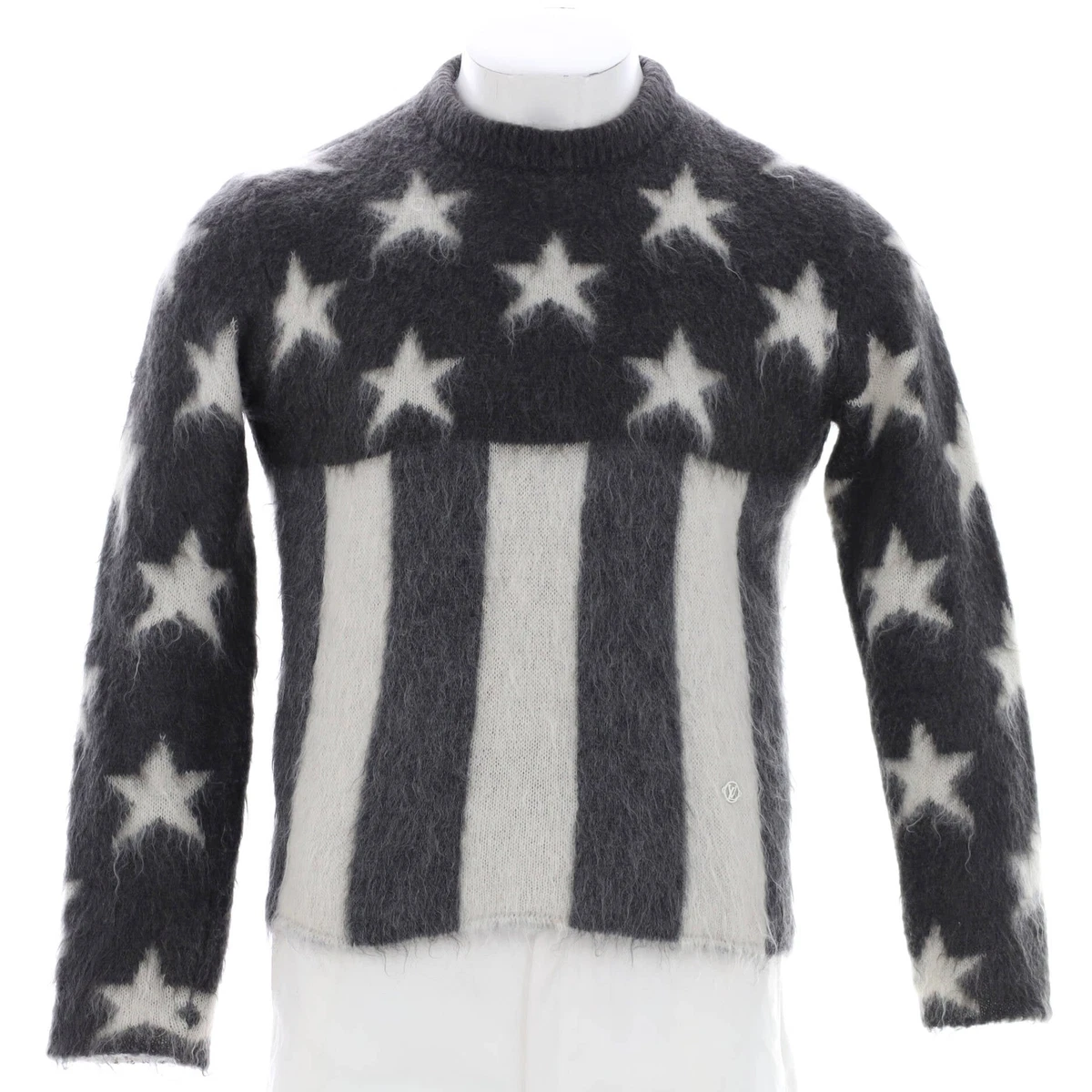 Louis vuitton fuzzy sweater sales