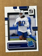 2022 Panini Donruss # 382 Jelani Woods Rated Rookie Colts 