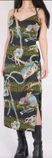 Urban Outfitters Jones Tie Back Slip Dress size XS Women Multicolor