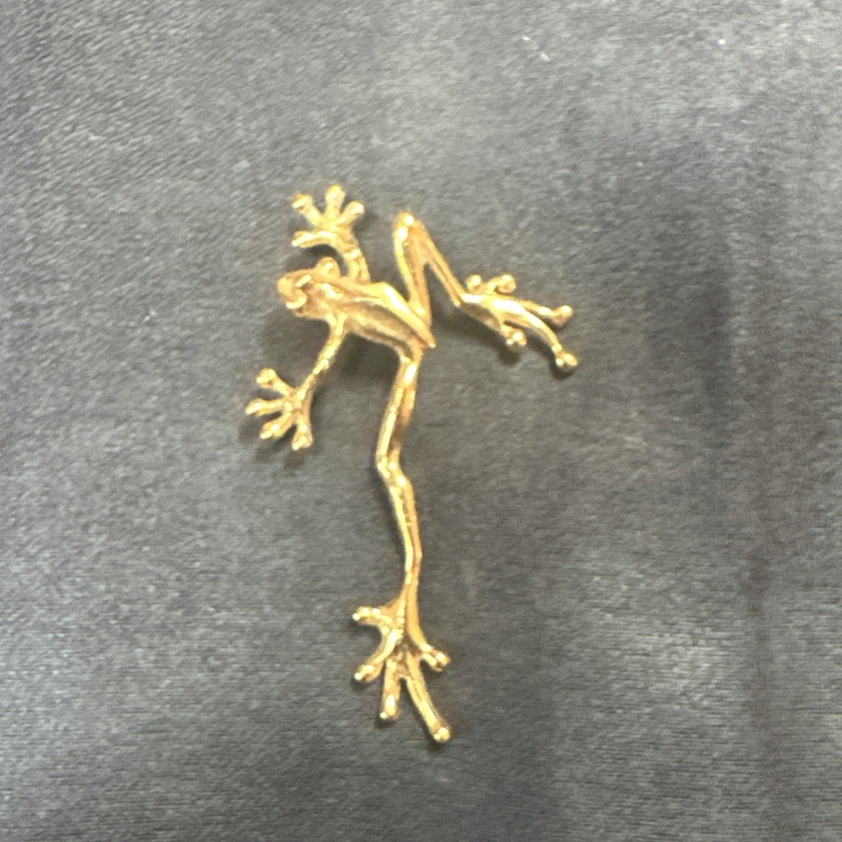 Frogman Tim Cotterill Jewelry Frog Pendant/Sculpture Gold | eBay
