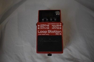 BOSS RC-5 Loop Station Looper Pedal w/ Drum Rhythms, Stereo I/O, USB, MIDI